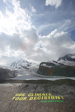 Banner-Record sul monte Rosa 